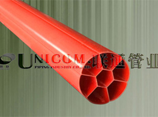 PVC圆七孔电力保护管